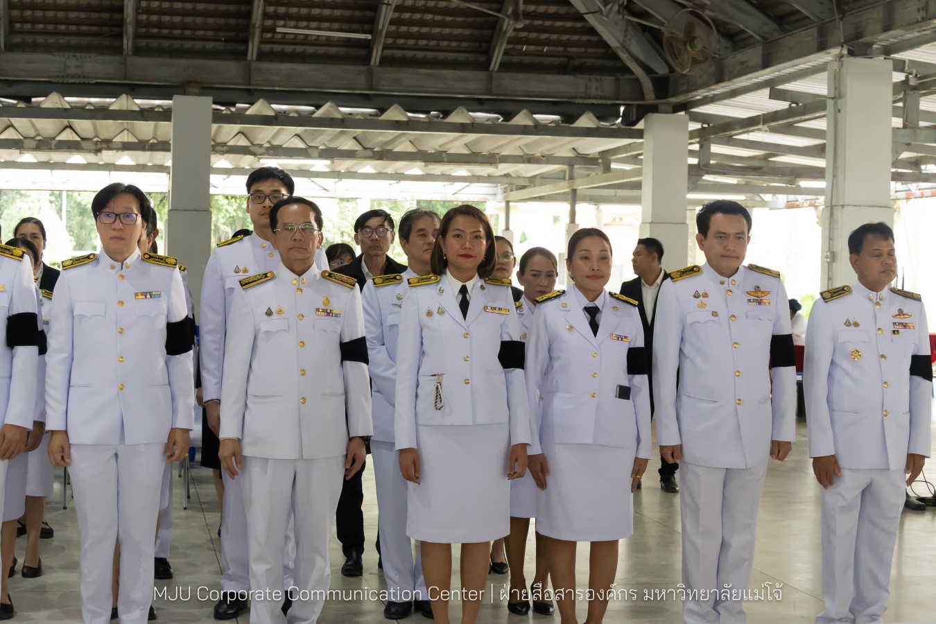 เนื่องในโอกาสวันเฉลิมพระชนมพรรษาพระบาทสมเด็จพระเจ้าอยู่หัว มหาวิทยาลัยแม่โจ้ จัดพิธีถวายพระพรชัยมงคล