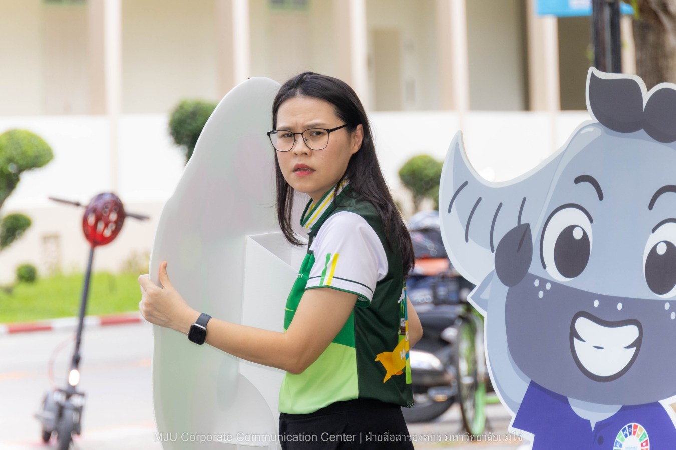 MJU Car Free Day 2026 ชาวแม่โจ้เดิน 14 ล้านก้าว ลดการใช้น้ำมัน ลดก๊าซเรือนกระจก 1.96 tCO2e