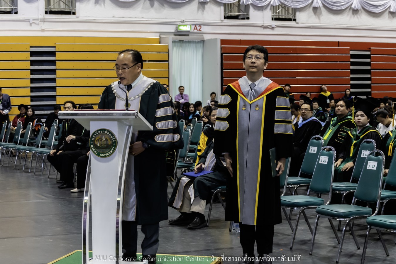 ว่าที่บัณฑิตพร้อม  อาจารย์พร้อม  ญาติพร้อม ทุกคนพร้อม  ร่วมแสดงความยินดี 18 กุมภาพันธ์ 2569  #บรรยากาศซ้อมใหญ่ พิธีพระราชทานปริญญาบัตรมหาวิทยาลัยแม่โจ้ ครั้งที่ 48