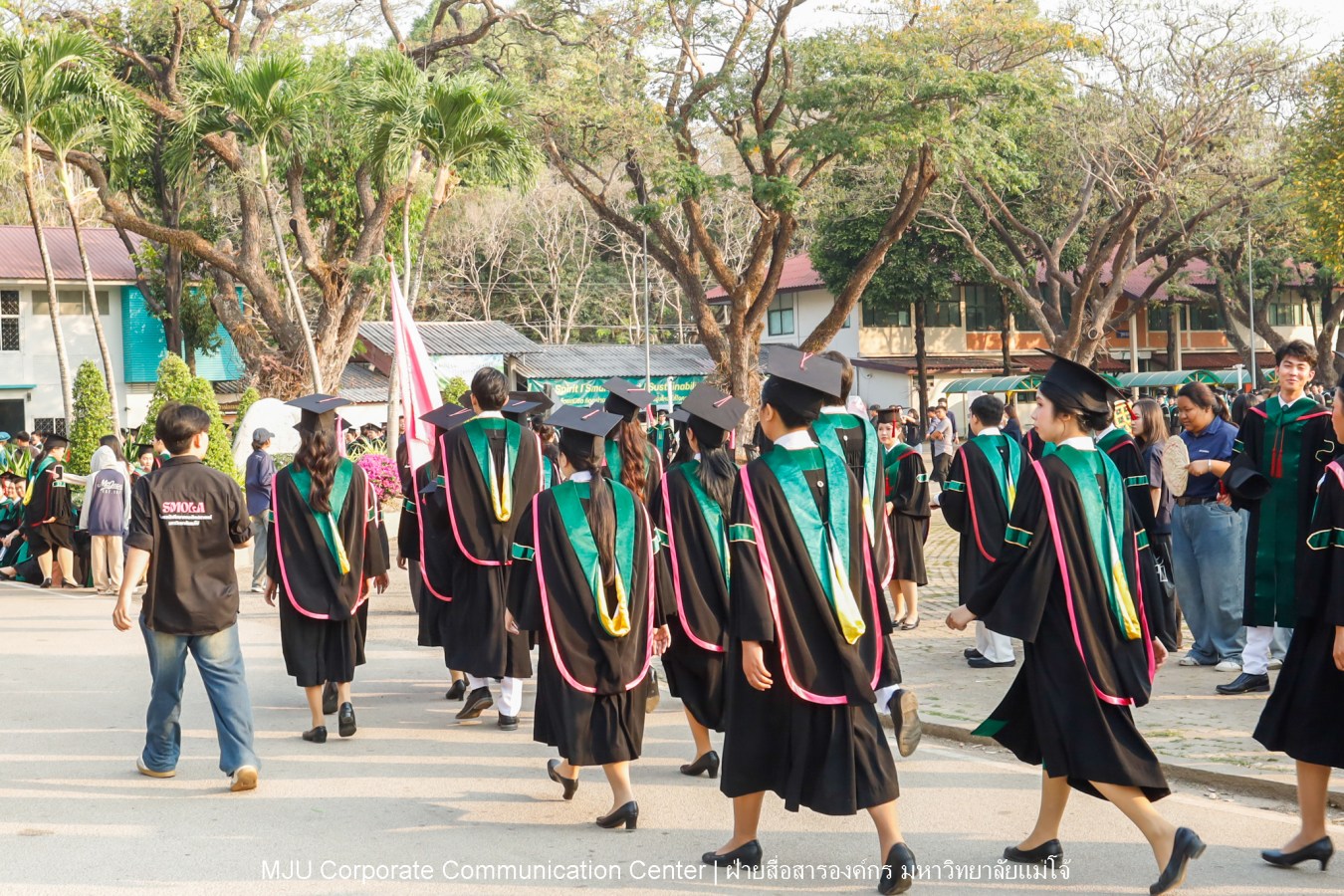 ว่าที่บัณฑิตพร้อม  อาจารย์พร้อม  ญาติพร้อม ทุกคนพร้อม  ร่วมแสดงความยินดี 18 กุมภาพันธ์ 2569  #บรรยากาศซ้อมใหญ่ พิธีพระราชทานปริญญาบัตรมหาวิทยาลัยแม่โจ้ ครั้งที่ 48