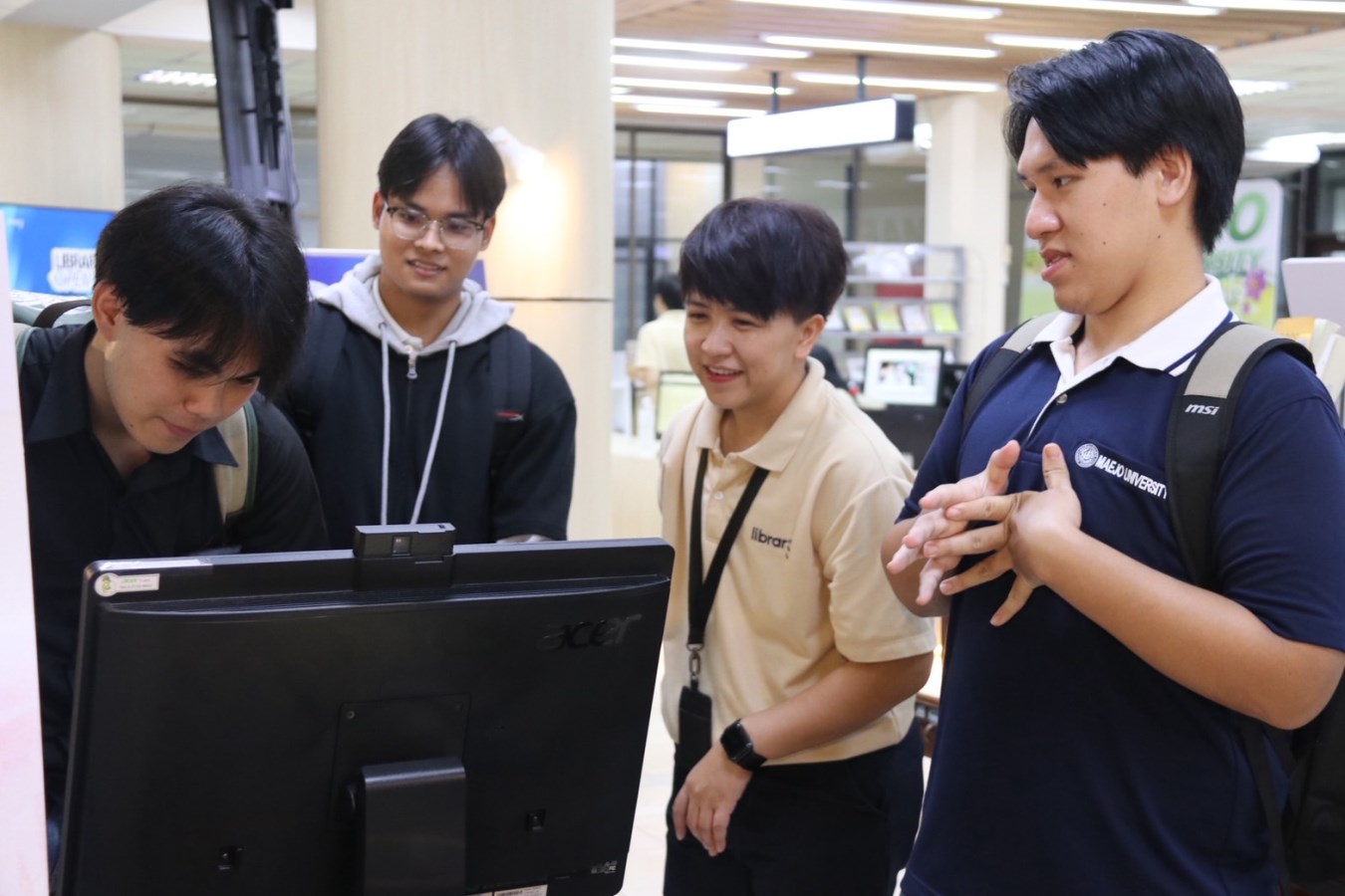 สำนักหอสมุด ม.แม่โจ้   จัดงาน “Library Open Week 2025 ”  สร้างประสบการณ์การเรียนรู้ สู่การพัฒนานวัตกรรม