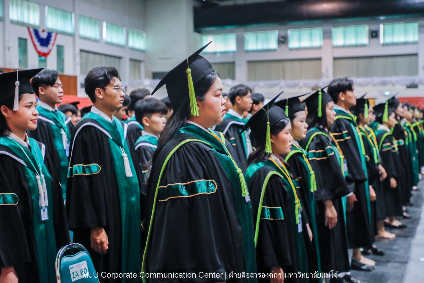 ว่าที่บัณฑิตพร้อม  อาจารย์พร้อม  ญาติพร้อม ทุกคนพร้อม  ร่วมแสดงความยินดี 18 กุมภาพันธ์ 2569  #บรรยากาศซ้อมใหญ่ พิธีพระราชทานปริญญาบัตรมหาวิทยาลัยแม่โจ้ ครั้งที่ 48