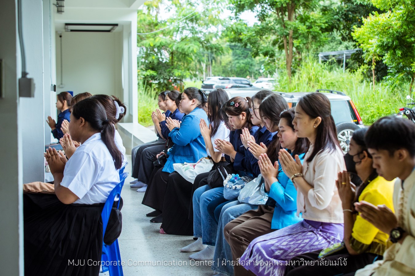 ม.แม่โจ้ ทำบุญอาคารเรียนรวมและปฏิบัติการคณะสัตวแพทยศาสตร์