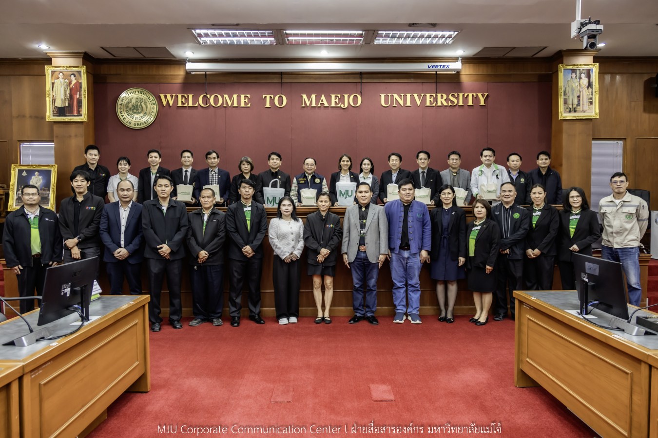 ม.แม่โจ้ ร่วมกับ กฟผ.สันทราย และ PEA ENCOM International ศึกษาการจัดการไฟฟ้าระบบผลิตโซล่าเซลล์