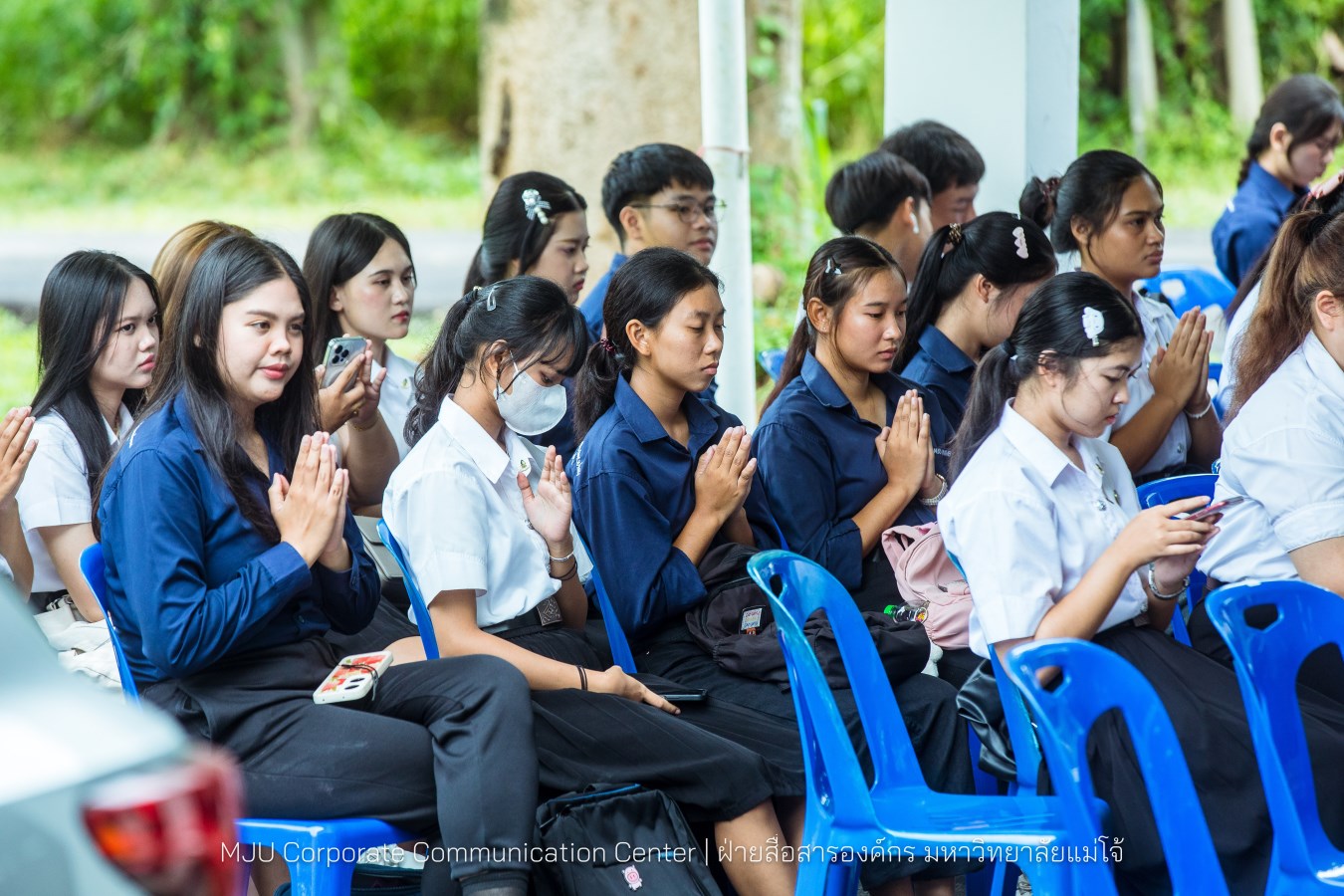 ม.แม่โจ้ ทำบุญอาคารเรียนรวมและปฏิบัติการคณะสัตวแพทยศาสตร์