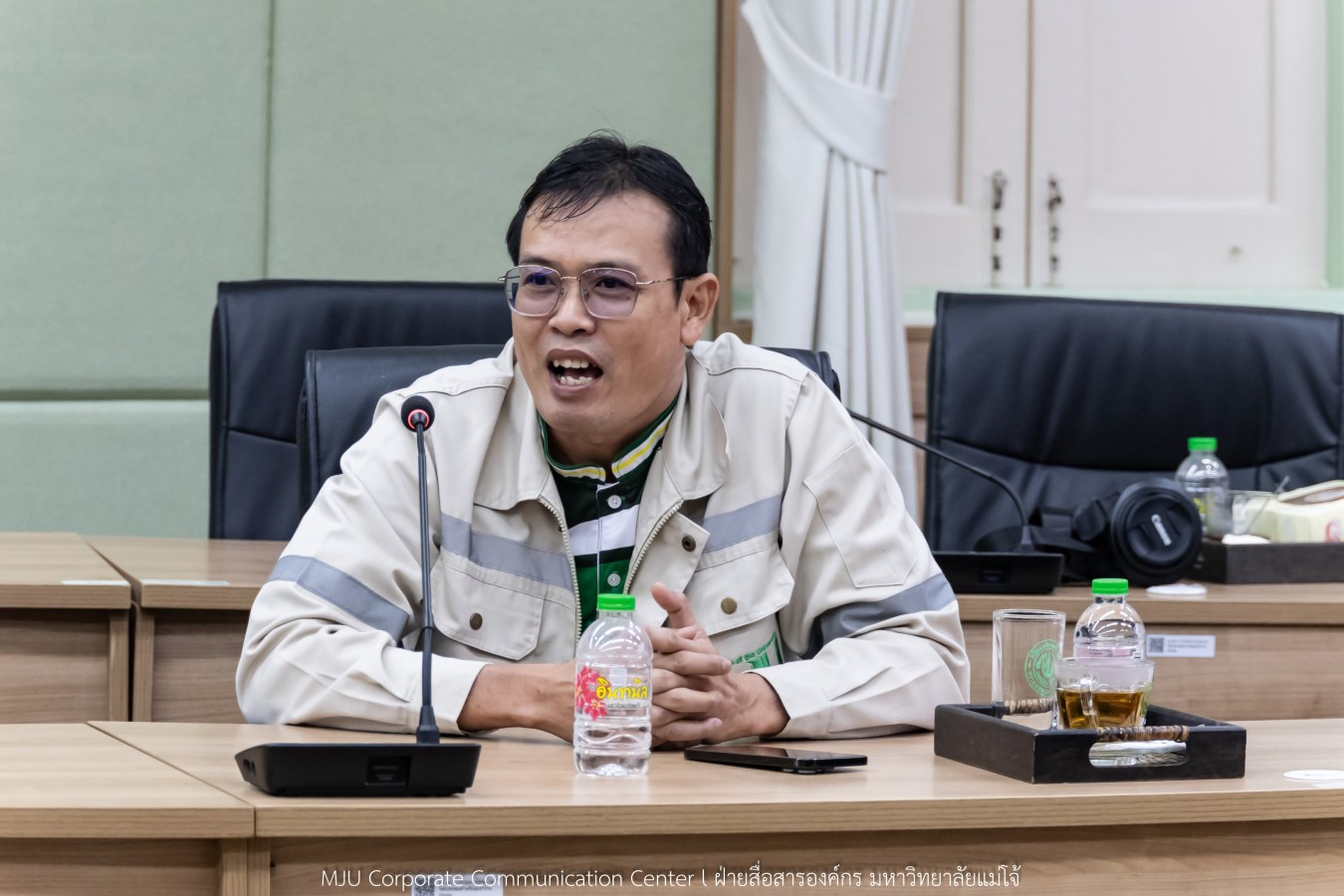 ม.แม่โจ้ ต้อนรับ ม.ขอนแก่น  ร่วมแลกเปลี่ยนเรียนรู้การขับเคลื่อน Green University