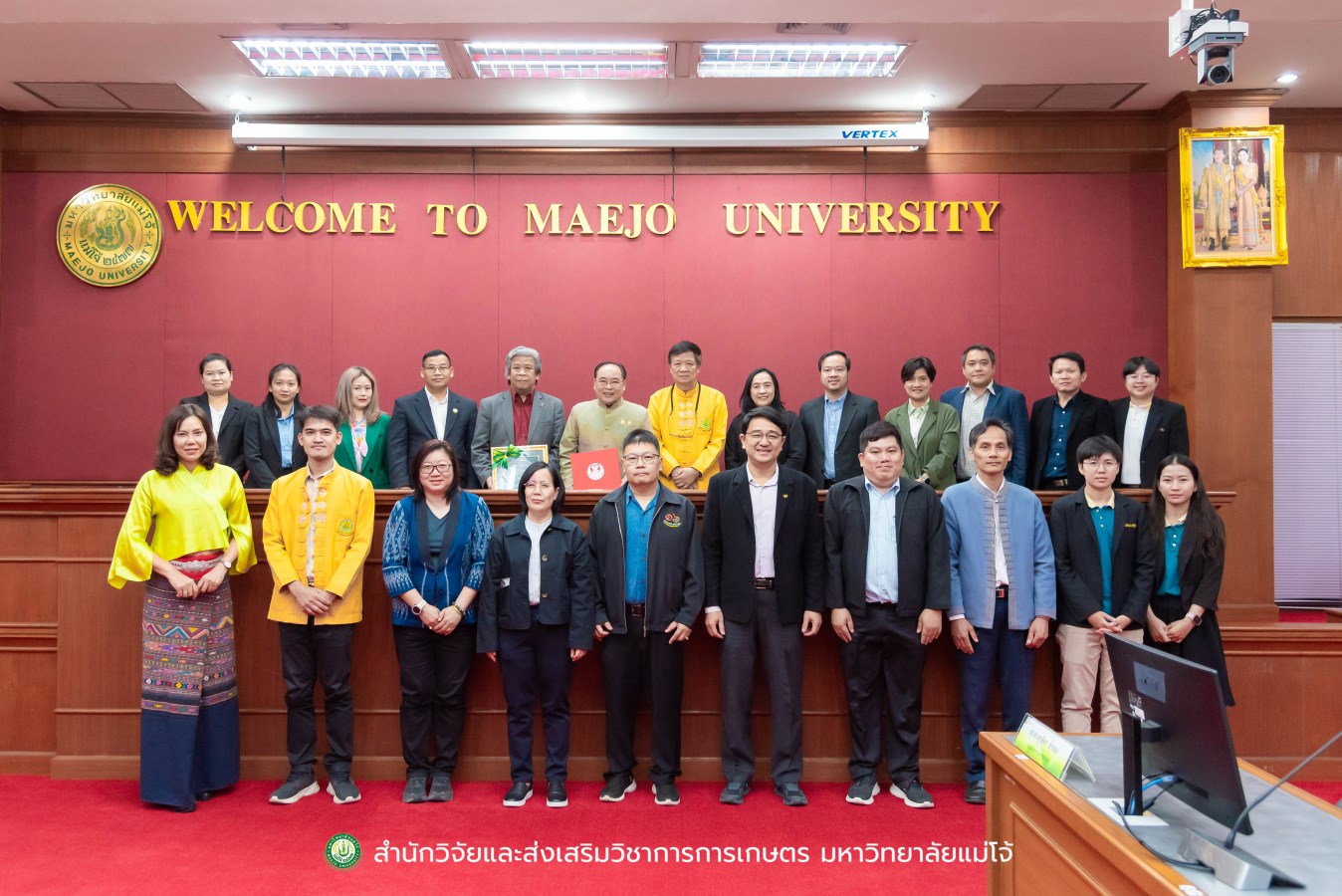 ม.แม่โจ้ ร่วมหารือกับ สำนักงานเลขาธิการวุฒิสภา  เตรียมพร้อมโครงการด้านวิชาการและงานวิจัย