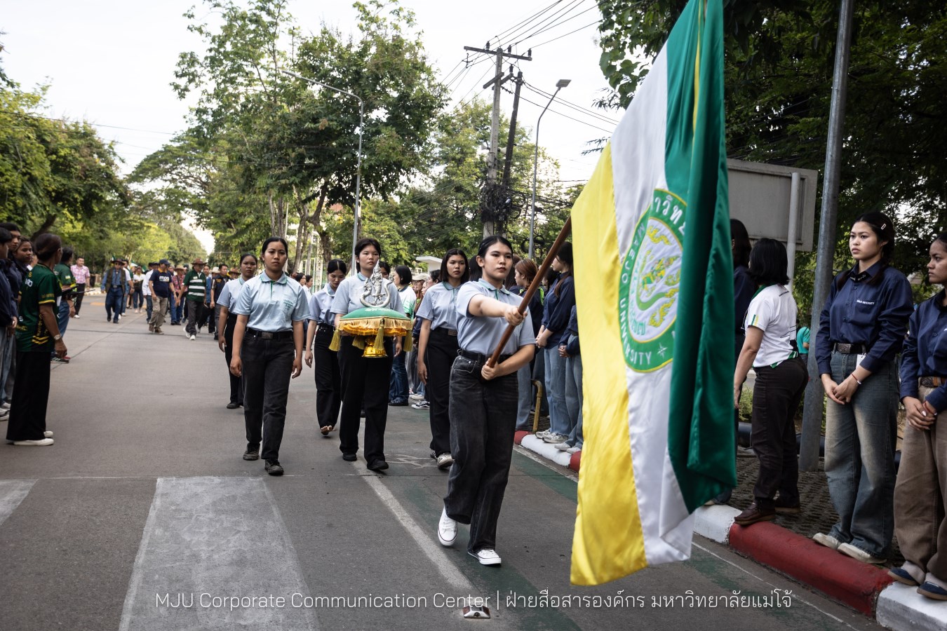 พิธีกำเนิดลูกแม่โจ้ รุ่น 90 สร้างความภาคภูมิใจให้นักศึกษาใหม่สู่การเป็นลูกแม่โจ้โดยสมบูรณ์