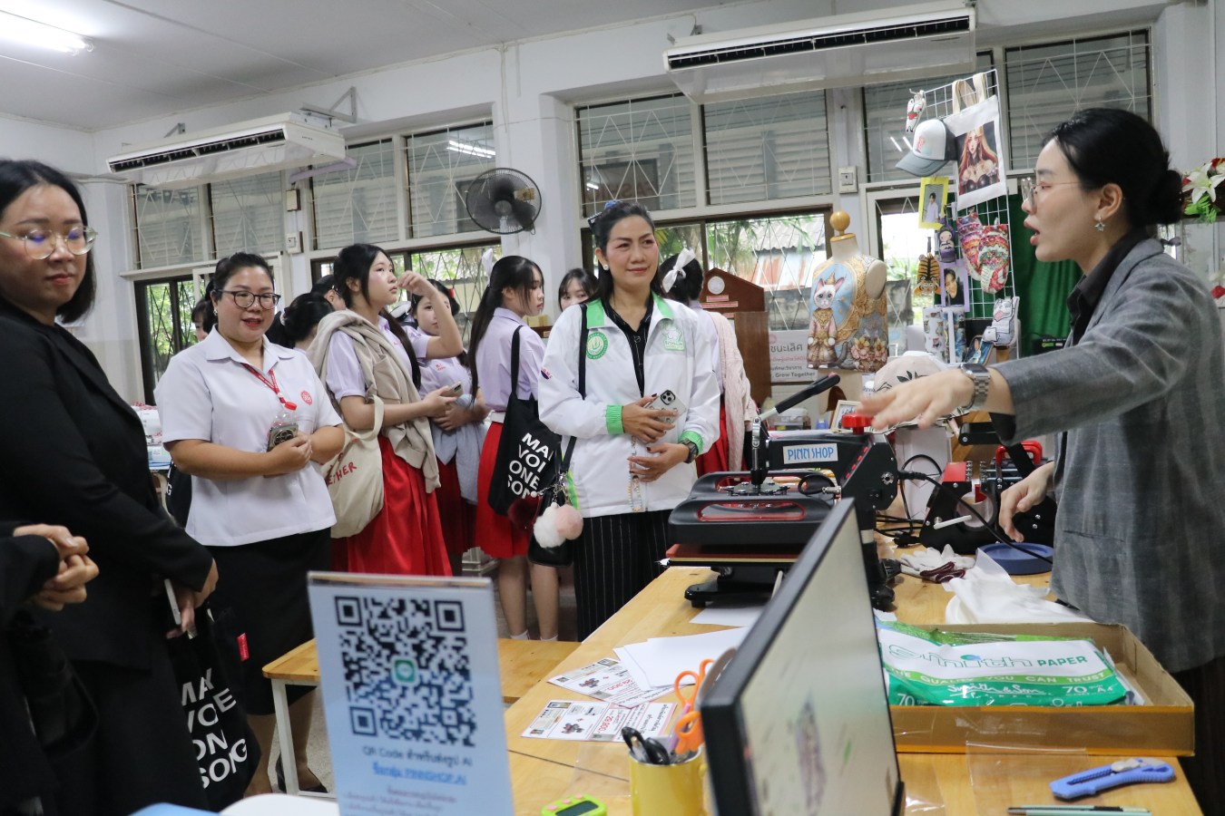 คณะวิทยาศาสตร์ ร่วมเปิดงานวิชาการ “Many Voices, One Song” ณ โรงเรียนดาราวิทยาลัย