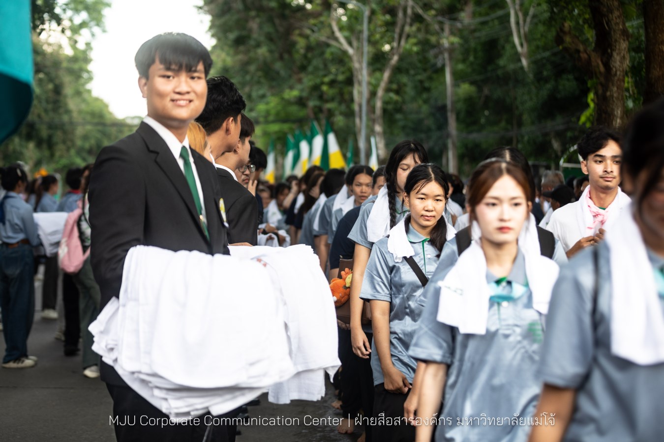 พิธีกำเนิดลูกแม่โจ้ รุ่น 90 สร้างความภาคภูมิใจให้นักศึกษาใหม่สู่การเป็นลูกแม่โจ้โดยสมบูรณ์