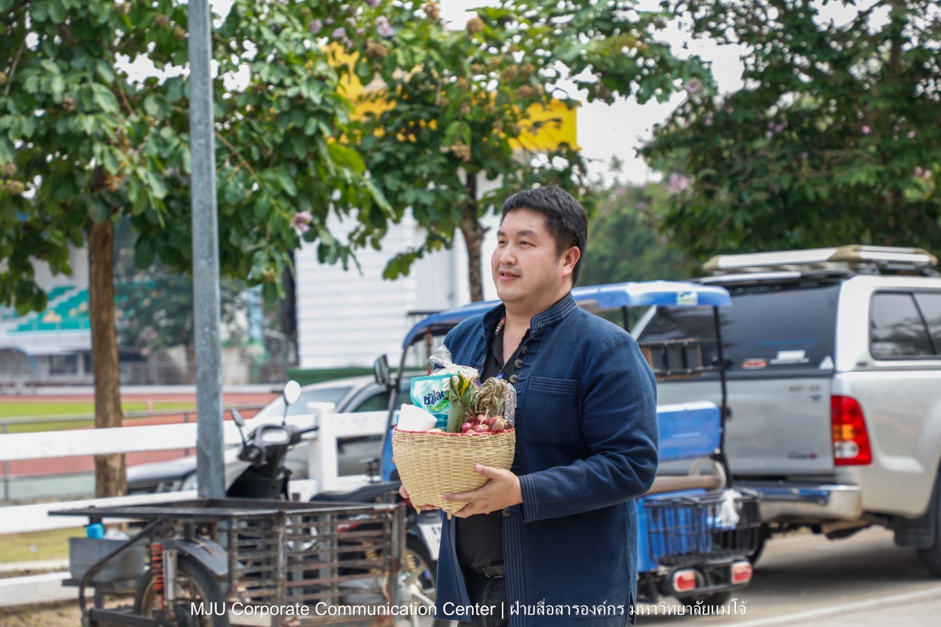 ชาวแม่โจ้ ร่วมพิธีดำหัวผู้อาวุโสและอธิการบดี ประจำปี 2569  สืบสานป๋าเวณี ปี๋ใหม่เมือง