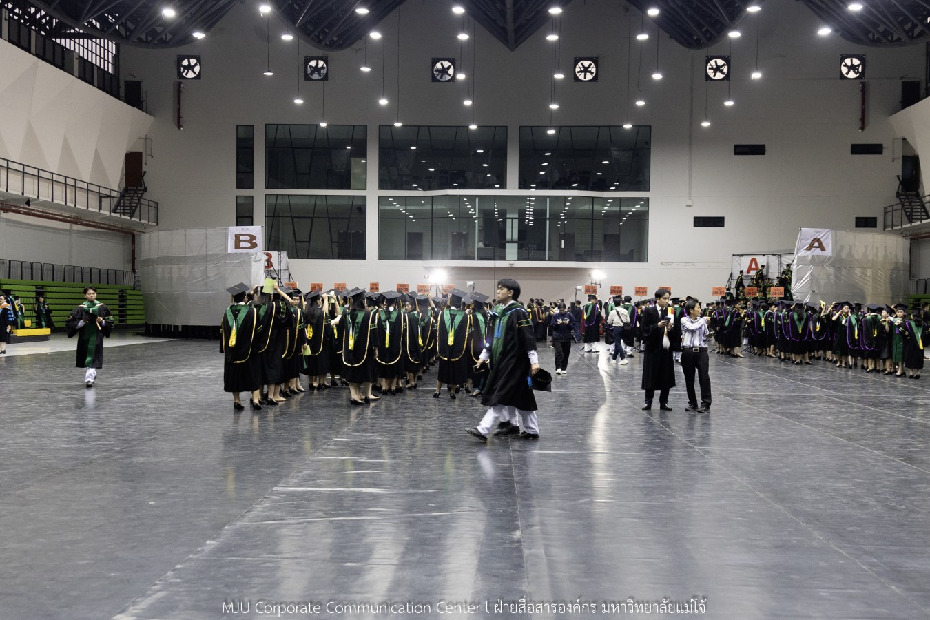 ว่าที่บัณฑิตพร้อม  อาจารย์พร้อม  ญาติพร้อม ทุกคนพร้อม  ร่วมแสดงความยินดี 18 กุมภาพันธ์ 2569  #บรรยากาศซ้อมใหญ่ พิธีพระราชทานปริญญาบัตรมหาวิทยาลัยแม่โจ้ ครั้งที่ 48