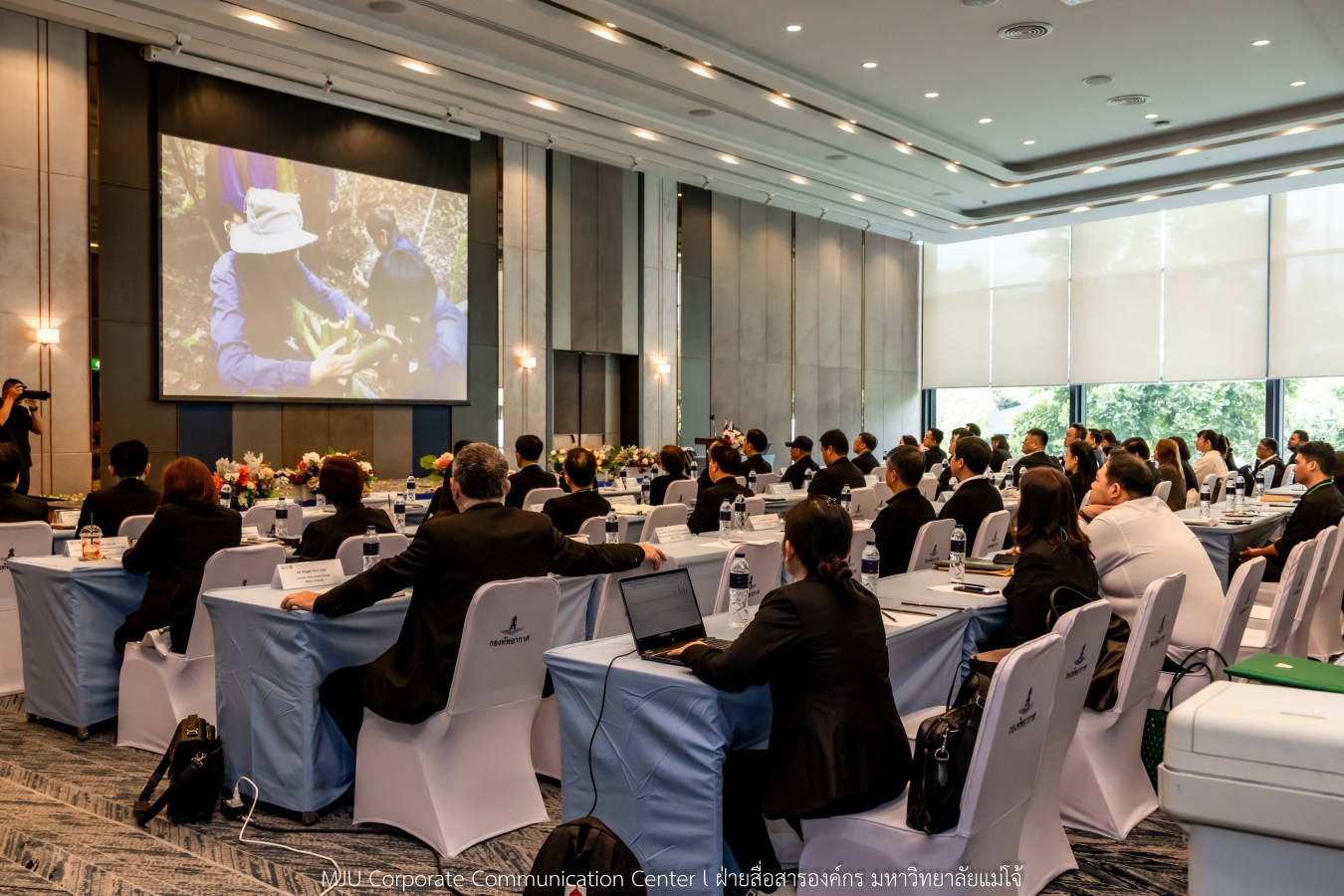 ว.นานาชาติ ม.แม่โจ้ สัมมนาวิชาการระนานาชาติ THE 2025 AAUN INTERNATIONAL PRESIDENT FORUM STIRRING FORWARD THROUGH INTELLIGENT WELL-BEING AGRICULTURE AMIDST CLIMATE CHANGE