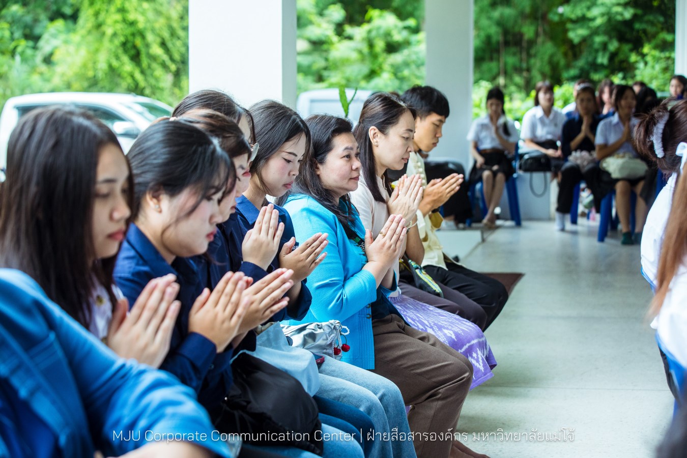 ม.แม่โจ้ ทำบุญอาคารเรียนรวมและปฏิบัติการคณะสัตวแพทยศาสตร์