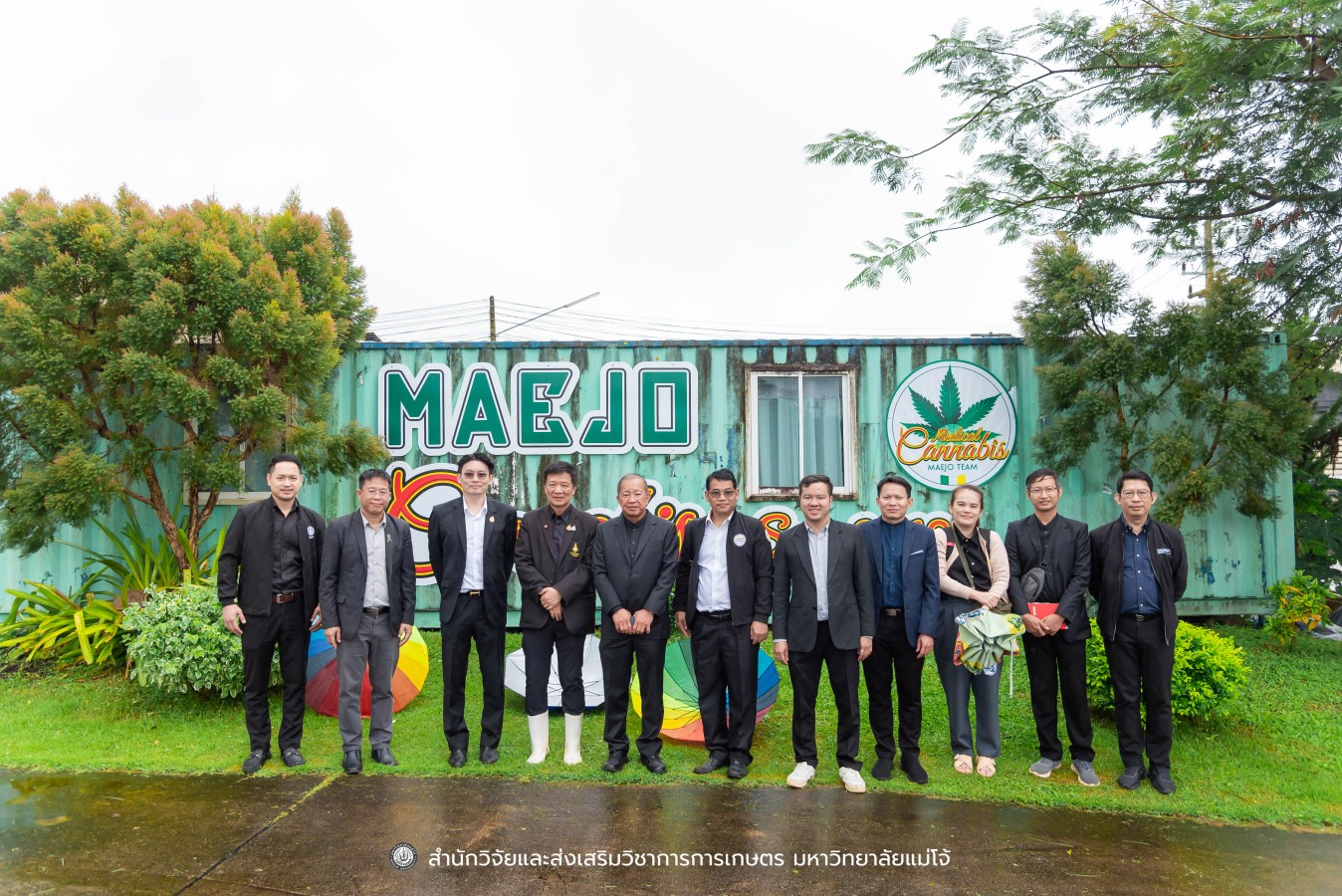 มหาวิทยาลัยแม่โจ้ ต้อนรับคณะผู้บริหารของสำนักงานเลขาธิการวุฒิสภา ในโครงการติดตามผลการนำผลงานวิจัยไปใช้ประโยชน์ในกระบวนการนิติบัญญัติ