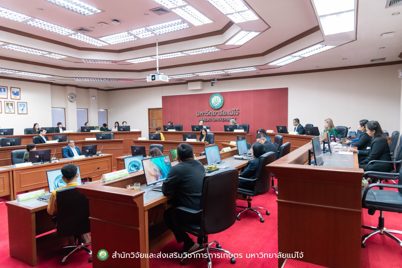 ม.แม่โจ้ ร่วมหารือกับ สำนักงานเลขาธิการวุฒิสภา  เตรียมพร้อมโครงการด้านวิชาการและงานวิจัย