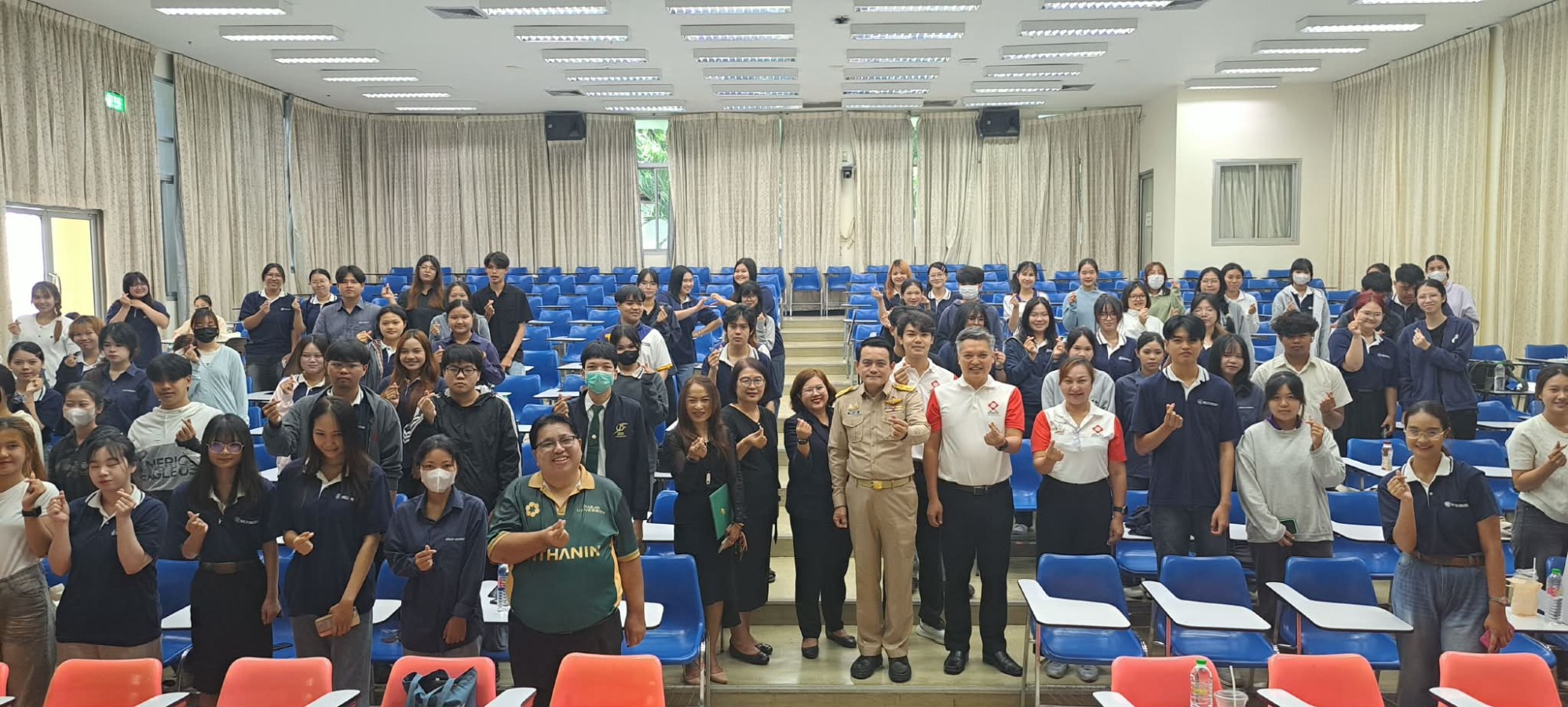 ม.แม่โจ้ ร่วมกับ  มูลนิธิดั่งพ่อสอน ศูนย์บริการโลหิตแห่งชาติ อบรมหลักสูตรเต็มใจ 