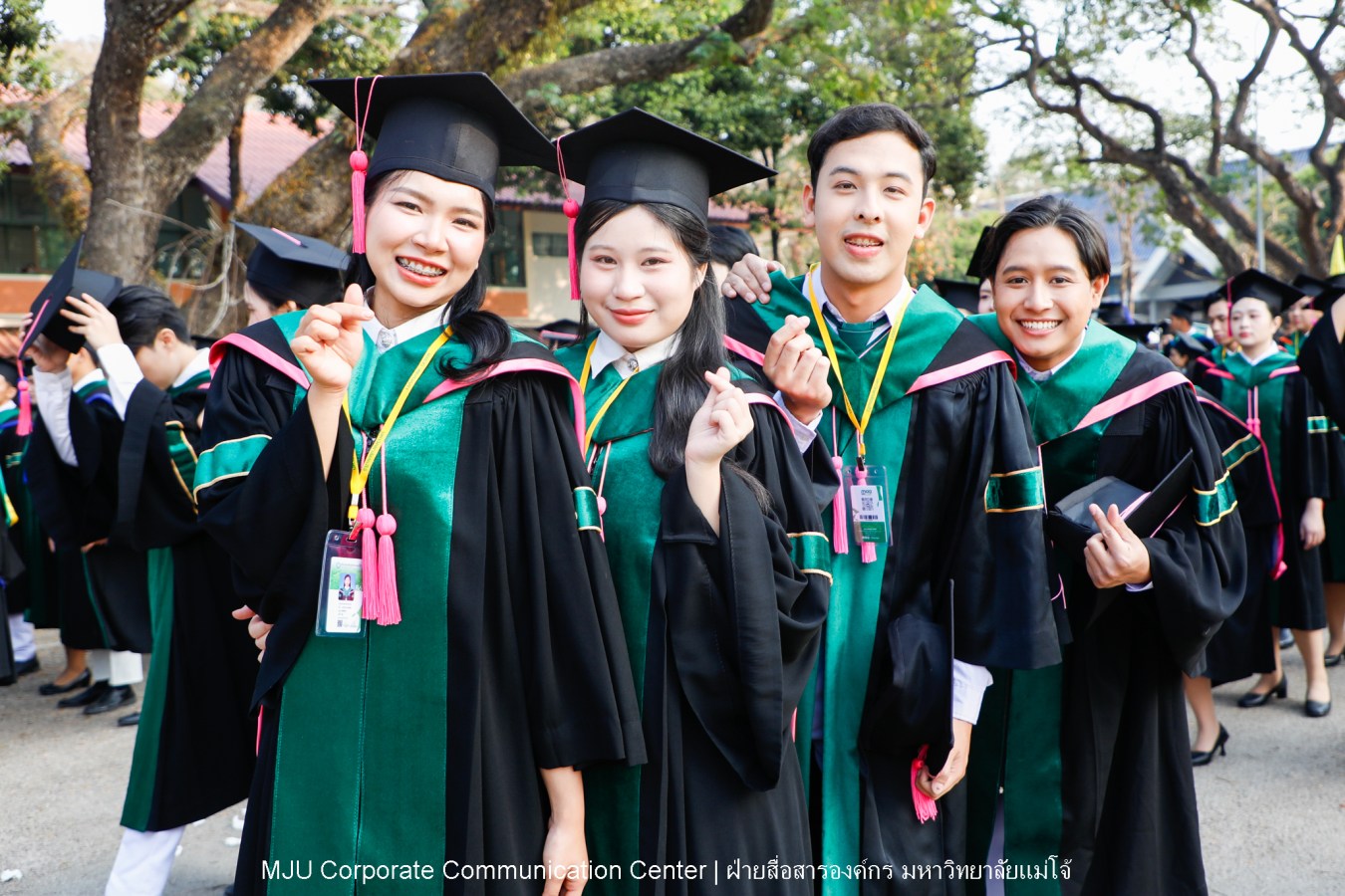 ว่าที่บัณฑิตพร้อม  อาจารย์พร้อม  ญาติพร้อม ทุกคนพร้อม  ร่วมแสดงความยินดี 18 กุมภาพันธ์ 2569  #บรรยากาศซ้อมใหญ่ พิธีพระราชทานปริญญาบัตรมหาวิทยาลัยแม่โจ้ ครั้งที่ 48