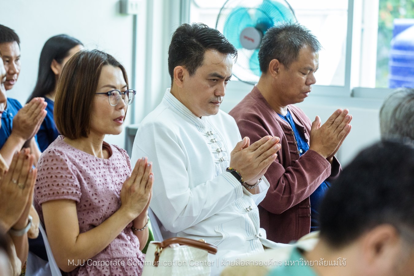 ม.แม่โจ้ ทำบุญอาคารเรียนรวมและปฏิบัติการคณะสัตวแพทยศาสตร์