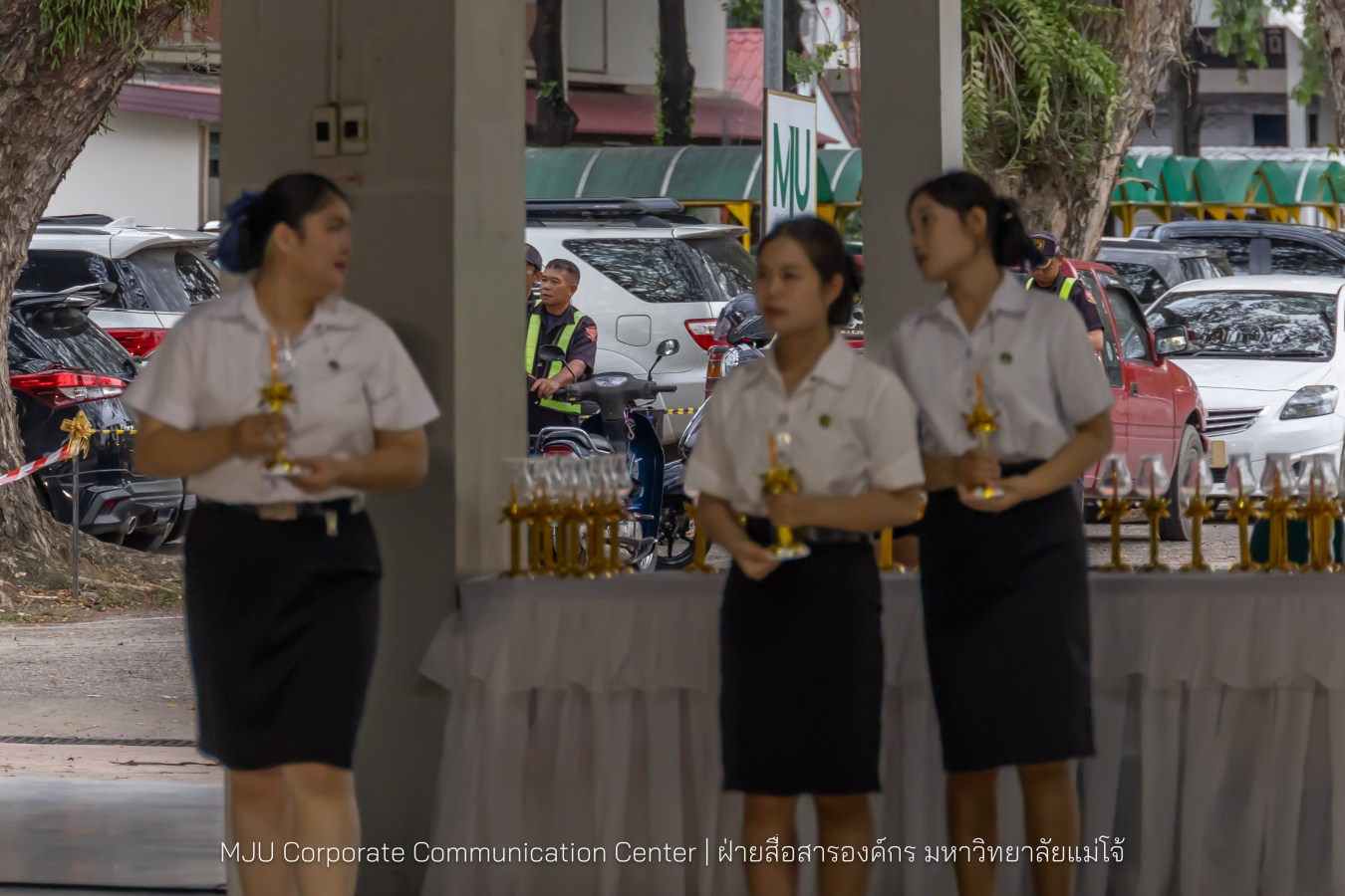 เนื่องในโอกาสวันเฉลิมพระชนมพรรษาพระบาทสมเด็จพระเจ้าอยู่หัว มหาวิทยาลัยแม่โจ้ จัดพิธีถวายพระพรชัยมงคล