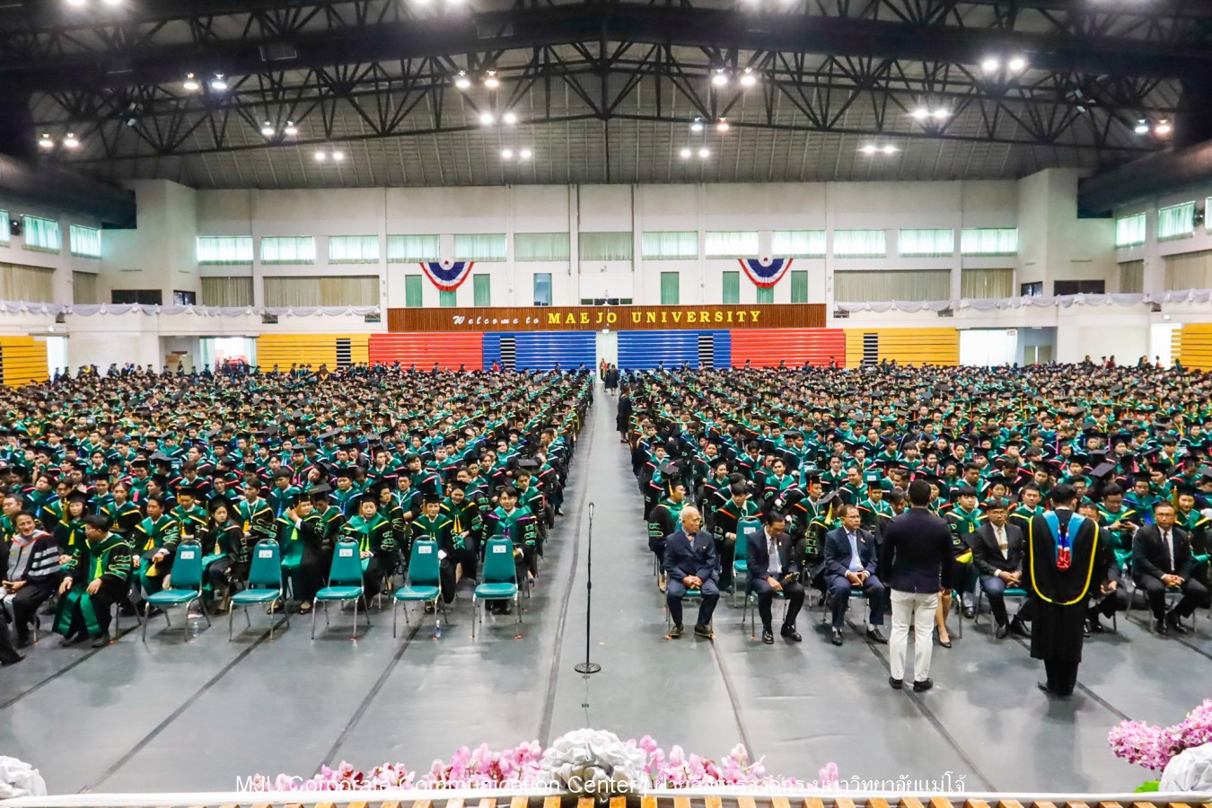 ว่าที่บัณฑิตพร้อม  อาจารย์พร้อม  ญาติพร้อม ทุกคนพร้อม  ร่วมแสดงความยินดี 18 กุมภาพันธ์ 2569  #บรรยากาศซ้อมใหญ่ พิธีพระราชทานปริญญาบัตรมหาวิทยาลัยแม่โจ้ ครั้งที่ 48