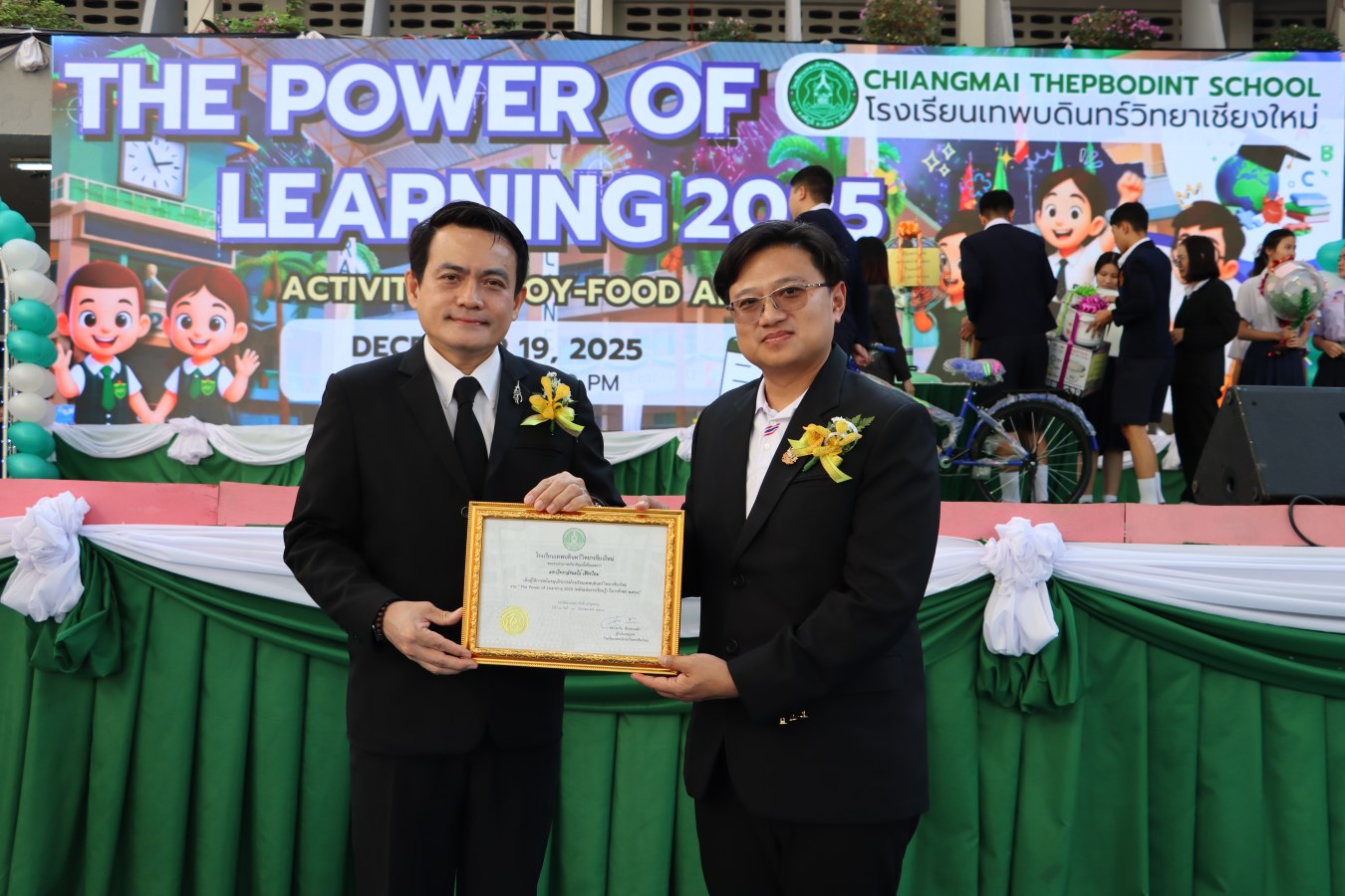 ม.แม่โจ้ ร่วมงาน THE POWER OF LEARNING 2025 (พลังแห่งการเรียนรู้) โรงเรียนเทพบดินทร์วิทยา