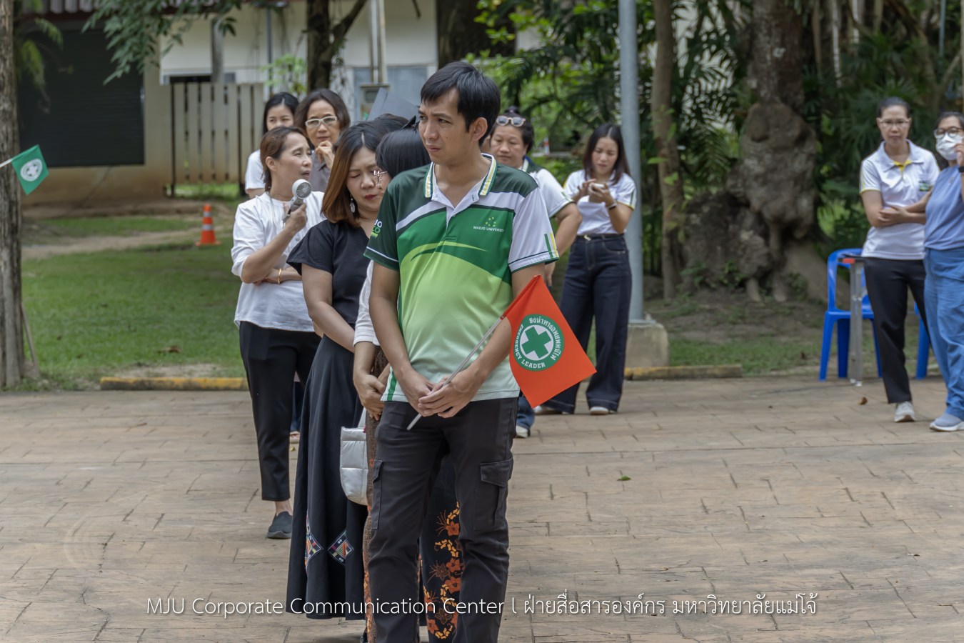 สนม.ม.แม่โจ้ ซ้อมแผนอพยพดับเพลิง แผ่นดินไหว และภัยพิบัติ พร้อมรองรับสถานการณ์ฉุกเฉิน