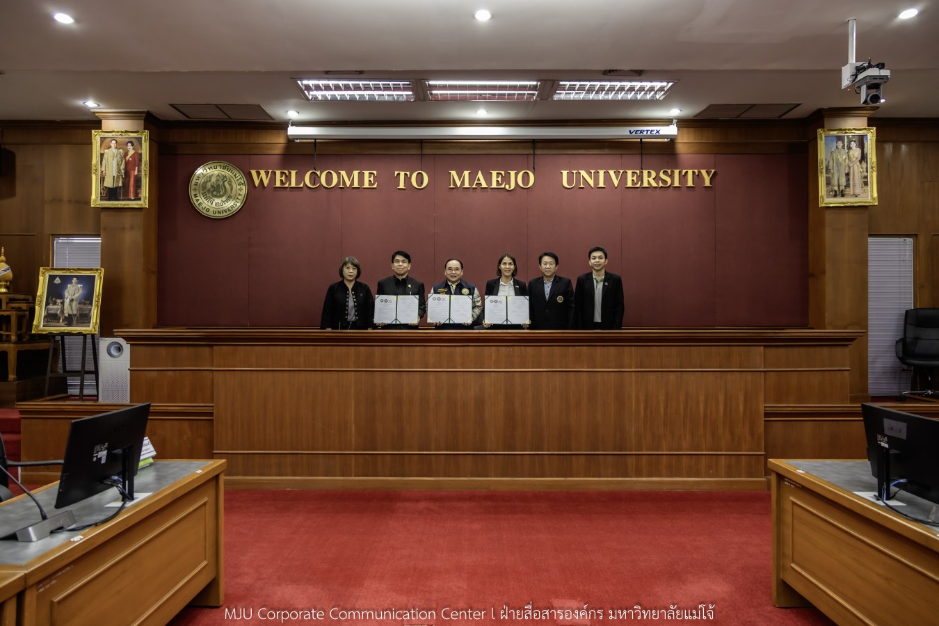 ม.แม่โจ้ ร่วมกับ กฟผ.สันทราย และ PEA ENCOM International ศึกษาการจัดการไฟฟ้าระบบผลิตโซล่าเซลล์