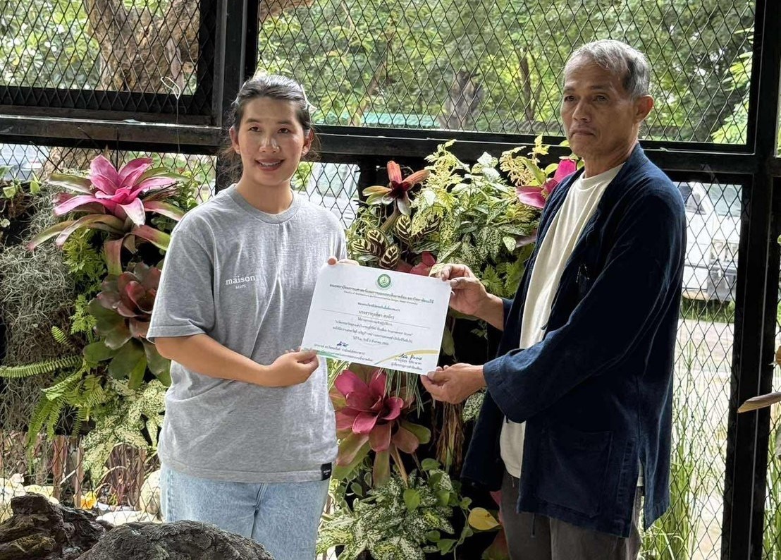 คณะสถาปัตย์ฯ ม.แม่โจ้  อบรมเชิงปฏิบัติการ นวัตกรรมหินเทียมรักษ์โลก