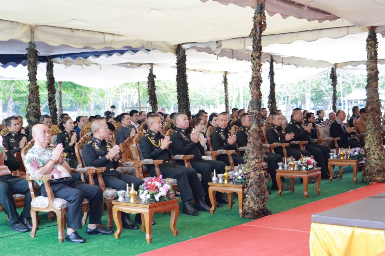 ม.แม่โจ้ ร่วมงานทำบุญวันสถาปนาหน่วย ศูนย์การฝึกนักศึกษาวิชาทหาร มณฑลทหารบกที่ 33 ครบรอบปีที่ 36