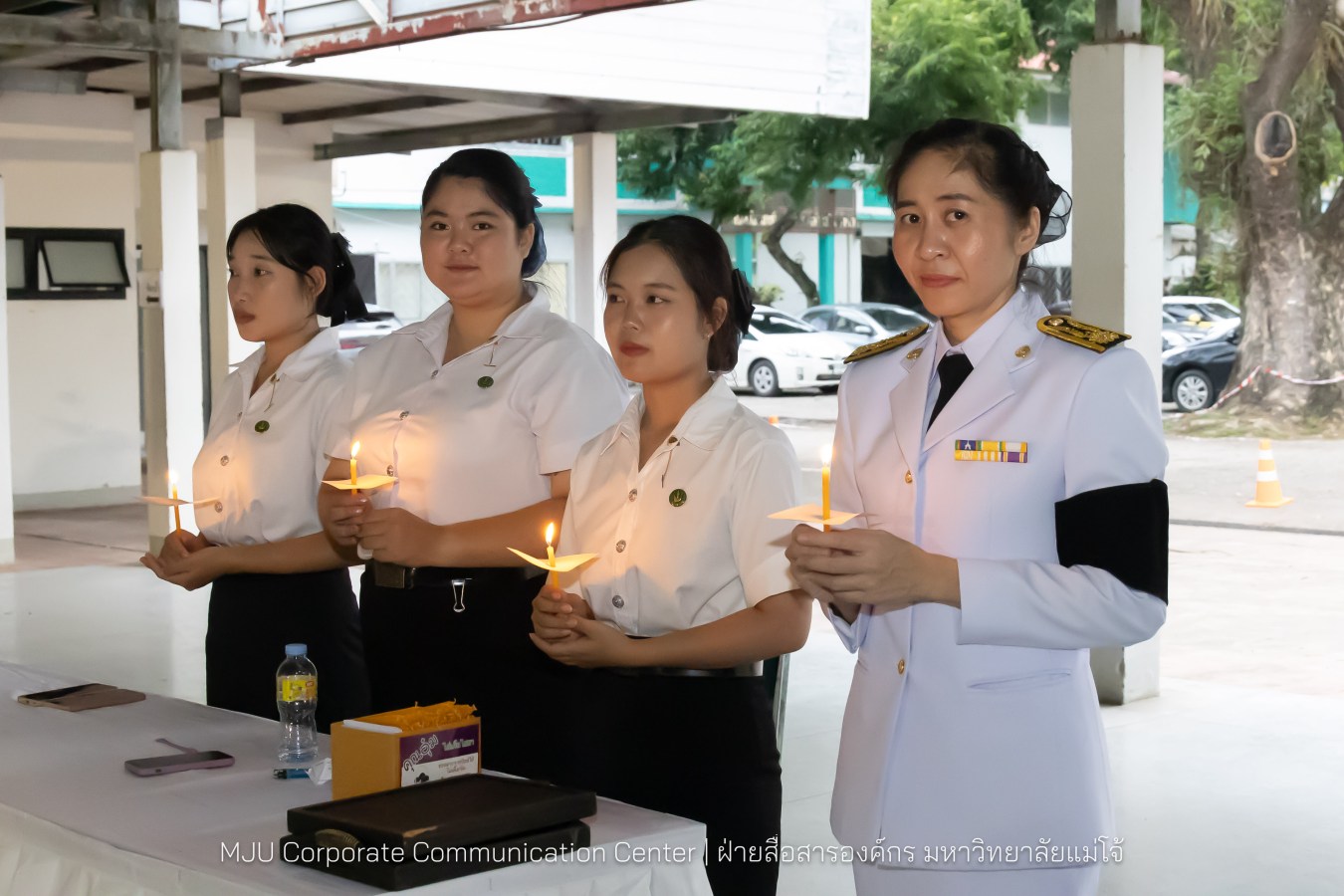 เนื่องในโอกาสวันเฉลิมพระชนมพรรษาพระบาทสมเด็จพระเจ้าอยู่หัว มหาวิทยาลัยแม่โจ้ จัดพิธีถวายพระพรชัยมงคล