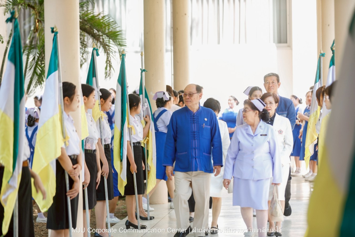 พยาบาลแม่โจ้ รุ่น 1 ประดับแถบหมวก-รับเข็มวิทยฐานะ พร้อมก้าวสู่พยาบาลวิชาชีพอย่างเป็นทางการ