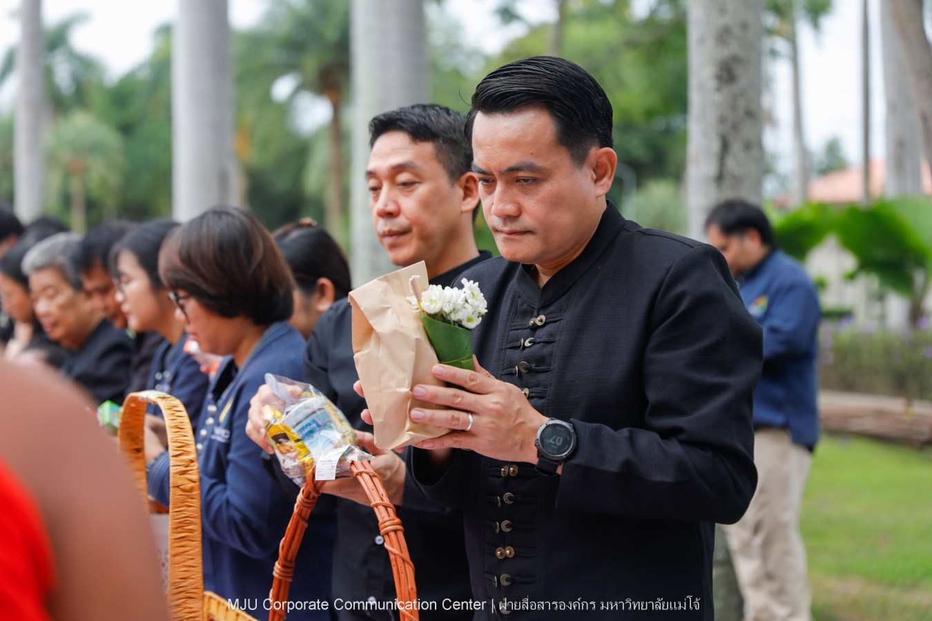 ม.แม่โจ้ จัด พิธีทำบุญตักบาตรถวายพระกุศลแด่สมเด็จพระเจ้าลูกเธอ เจ้าฟ้าพัชรกิติยาภา นเรนทิราเทพยวดี กรมหลวงราชสาริณีสิริพัชร มหาวัชรราชธิดา
