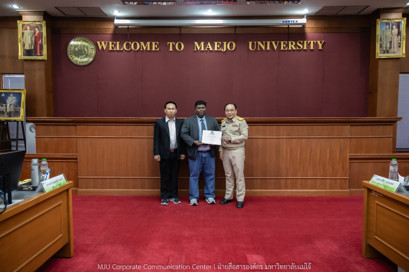 ม.แม่โจ้  ยกย่องเชิดชู  หน่วยงาน คณาจารย์ และนักศึกษา ได้รับรางวัลระดับชาติและนานาชาติ