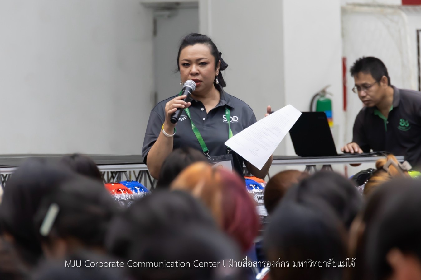 ม.แม่โจ้ อบรม Road Safety Organization ขับขี่ปลอดภัย สร้างวินัยจราจรให้นักศึกษา