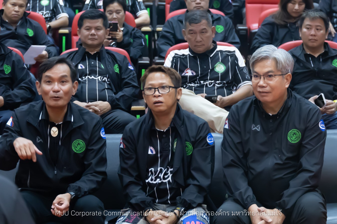 ทัพนักกีฬาบุคลากร ม.แม่โจ้ พร้อมลุยศึก “มศว.เกมส์”  การแข่งขันกีฬาบุคลากรมหาวิทยาลัยแห่งประเทศไทย ครั้งที่ ๔๒