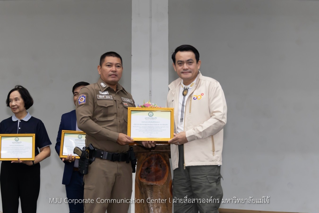 ม.แม่โจ้ อบรม Road Safety Organization ขับขี่ปลอดภัย สร้างวินัยจราจรให้นักศึกษา