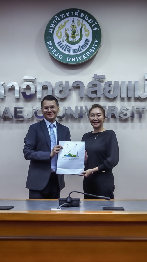 ผู้บริหาร Chaoyang University of Technology (CYUT) และ  National Pingtung University of Science and Technology (NPUST) ไต้หวัน  หารือความร่วมมือทางวิชาการ ร่วมกับผู้บริหารมหาวิทยาลัยแม่โจ้
