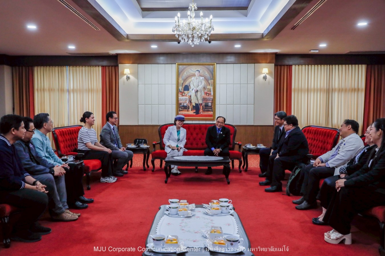 National Chiayi University (NCYU) ไต้หวัน เยือน ม.แม่โจ้ หารือความร่วมมือทางวิชาการ ยกระดับเครือข่ายความร่วมมือระดับนานาชาติ