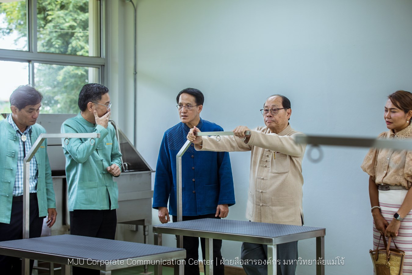 ม.แม่โจ้ ทำบุญอาคารเรียนรวมและปฏิบัติการคณะสัตวแพทยศาสตร์