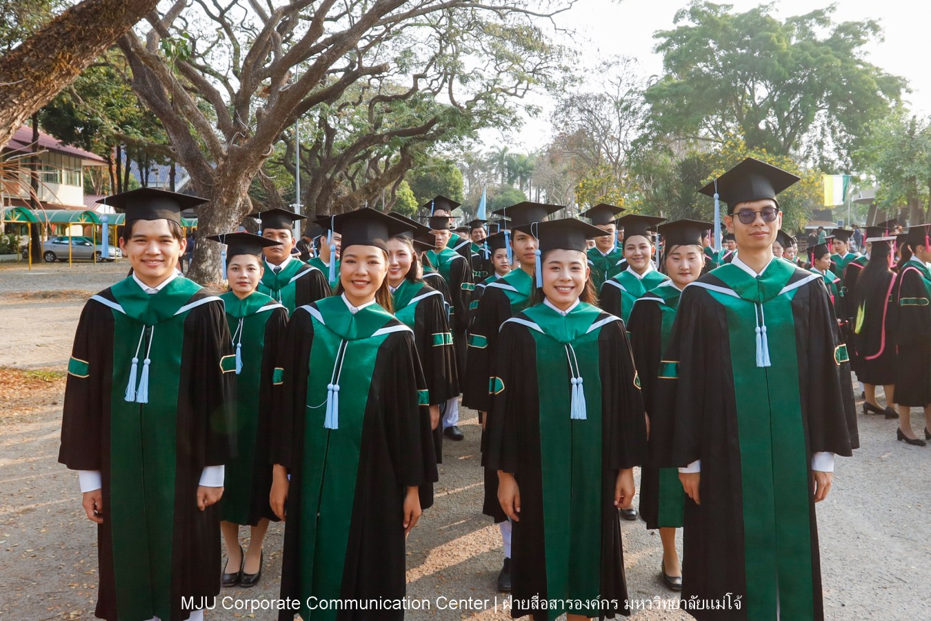 ว่าที่บัณฑิตพร้อม  อาจารย์พร้อม  ญาติพร้อม ทุกคนพร้อม  ร่วมแสดงความยินดี 18 กุมภาพันธ์ 2569  #บรรยากาศซ้อมใหญ่ พิธีพระราชทานปริญญาบัตรมหาวิทยาลัยแม่โจ้ ครั้งที่ 48