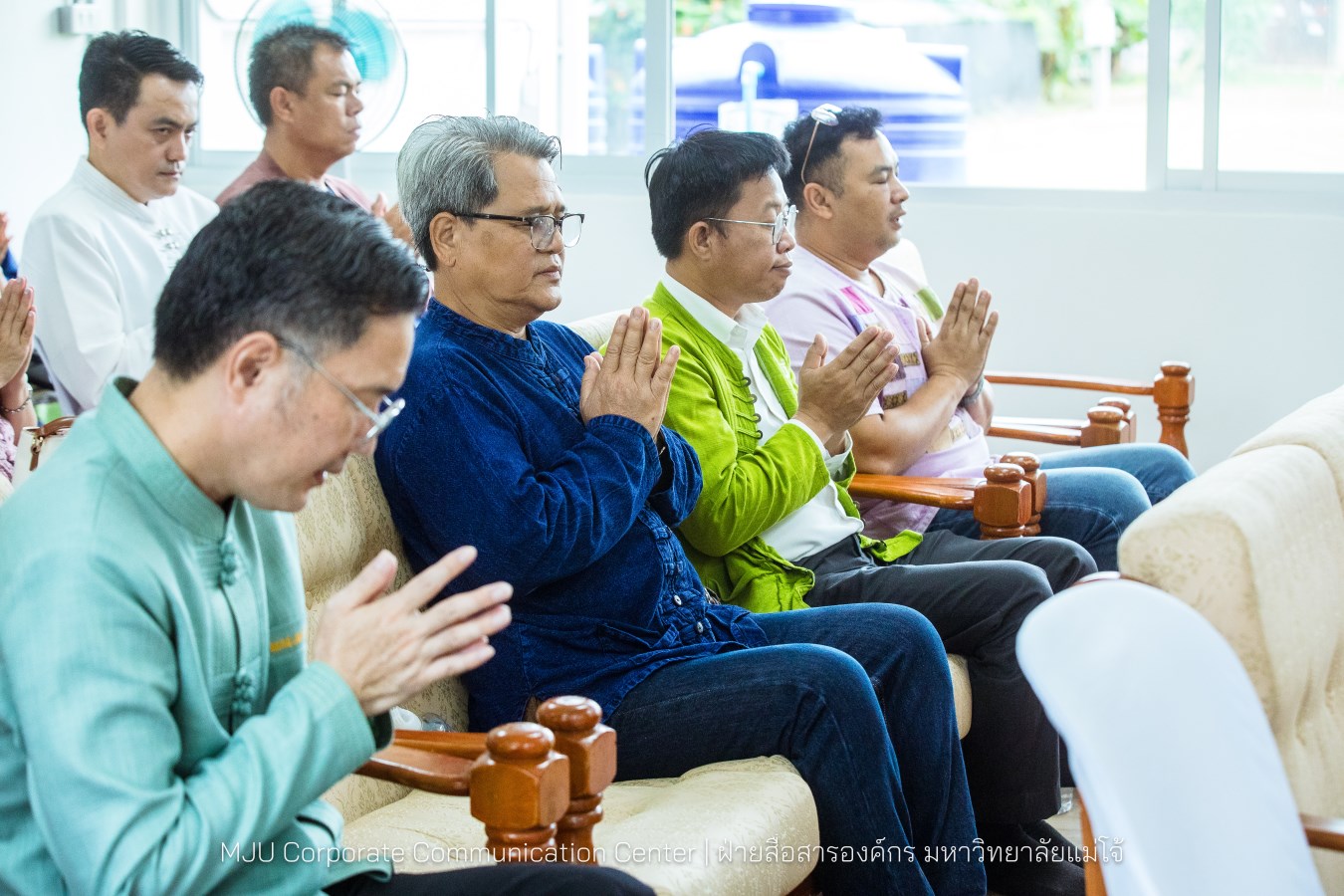 ม.แม่โจ้ ทำบุญอาคารเรียนรวมและปฏิบัติการคณะสัตวแพทยศาสตร์