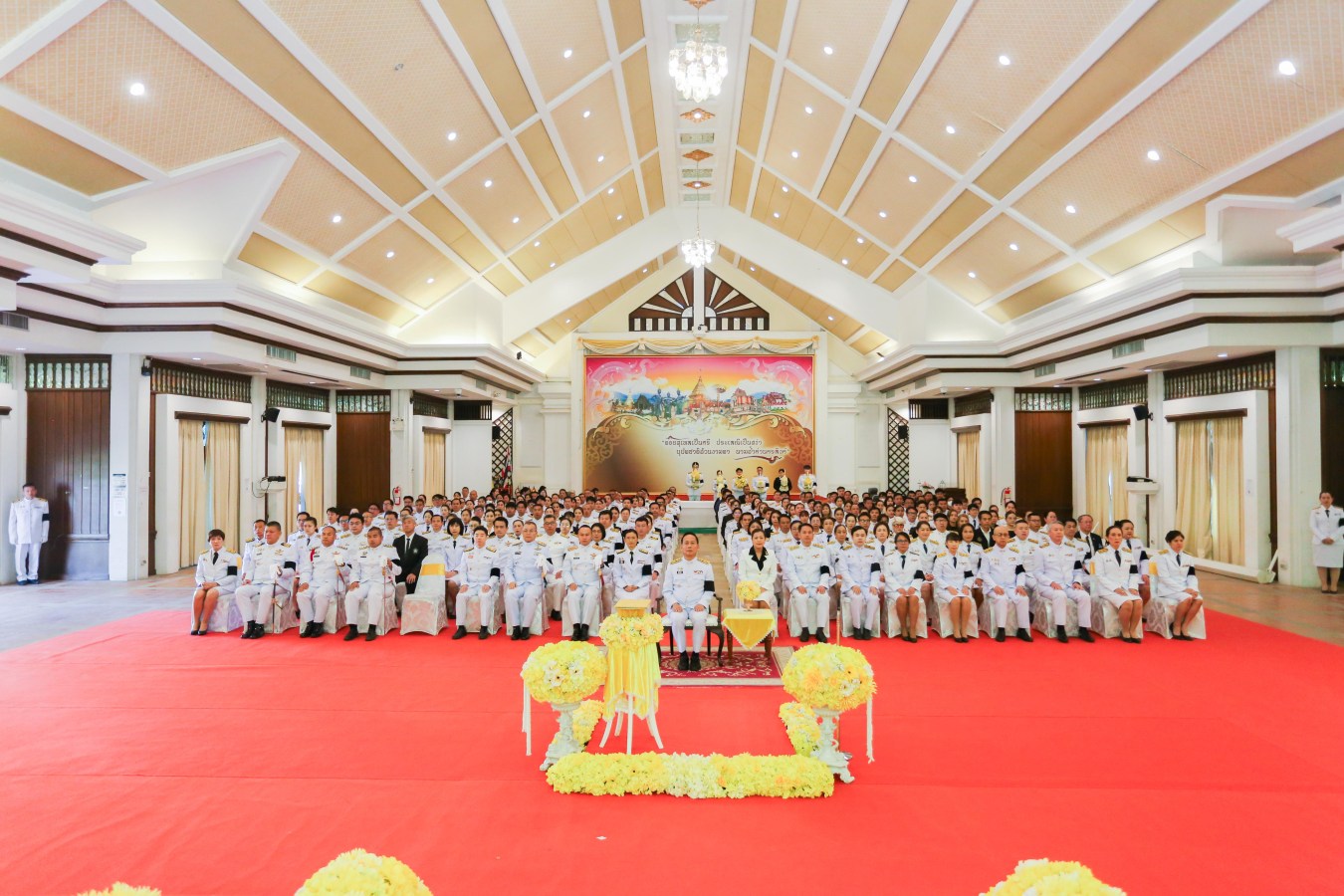 ม.แม่โจ้ เข้าร่วมพิธีถวายราชสักการะแด่ พระบาทสมเด็จพระบรมชนกาธิเบศร มหาภูมิพลอดุลยเดชมหาราช บรมนาถบพิตร เนื่องใน “วันมาตรฐานฝีมือแรงงานแห่งชาติ”