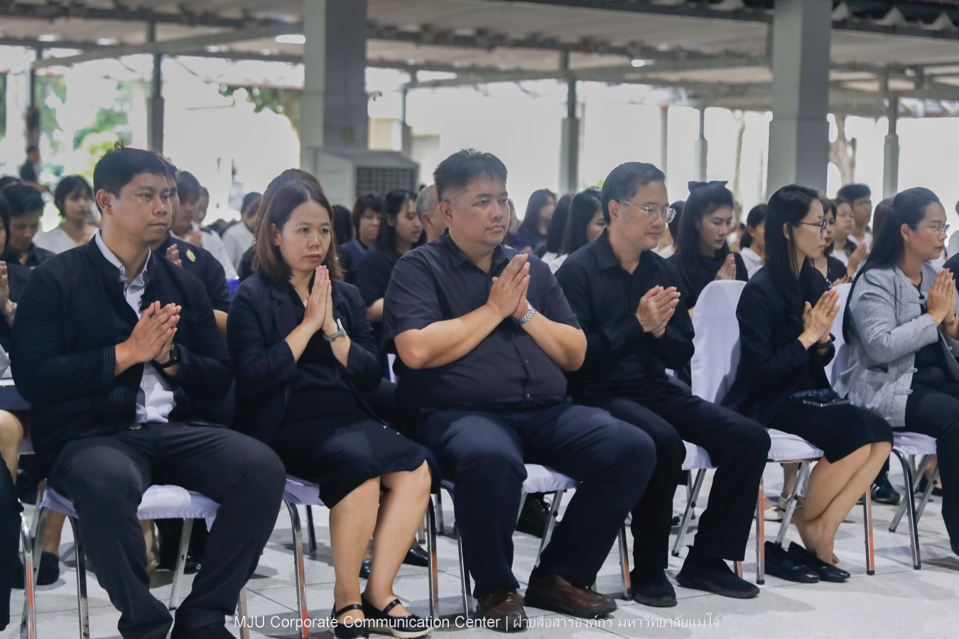 ม.แม่โจ้ จัด พิธีทำบุญตักบาตรถวายพระกุศลแด่สมเด็จพระเจ้าลูกเธอ เจ้าฟ้าพัชรกิติยาภา นเรนทิราเทพยวดี กรมหลวงราชสาริณีสิริพัชร มหาวัชรราชธิดา