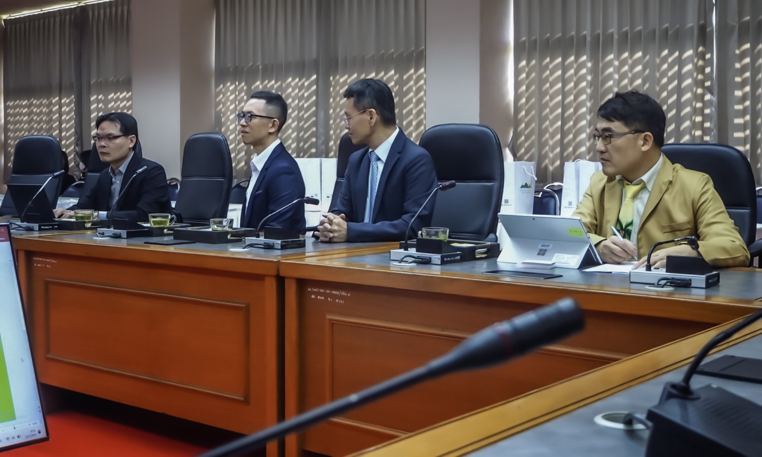 ผู้บริหาร Chaoyang University of Technology (CYUT) และ  National Pingtung University of Science and Technology (NPUST) ไต้หวัน  หารือความร่วมมือทางวิชาการ ร่วมกับผู้บริหารมหาวิทยาลัยแม่โจ้