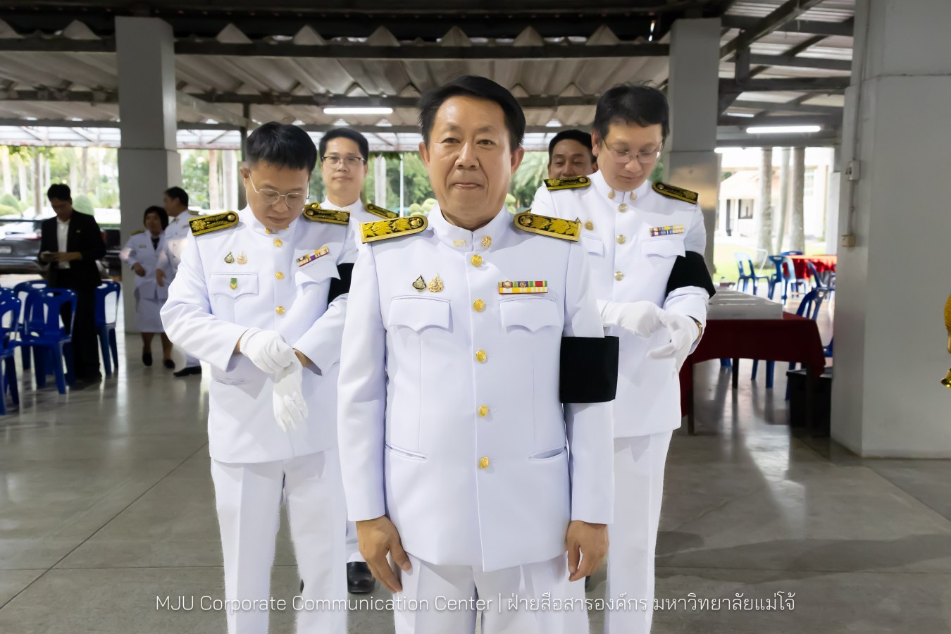 เนื่องในโอกาสวันเฉลิมพระชนมพรรษาพระบาทสมเด็จพระเจ้าอยู่หัว มหาวิทยาลัยแม่โจ้ จัดพิธีถวายพระพรชัยมงคล