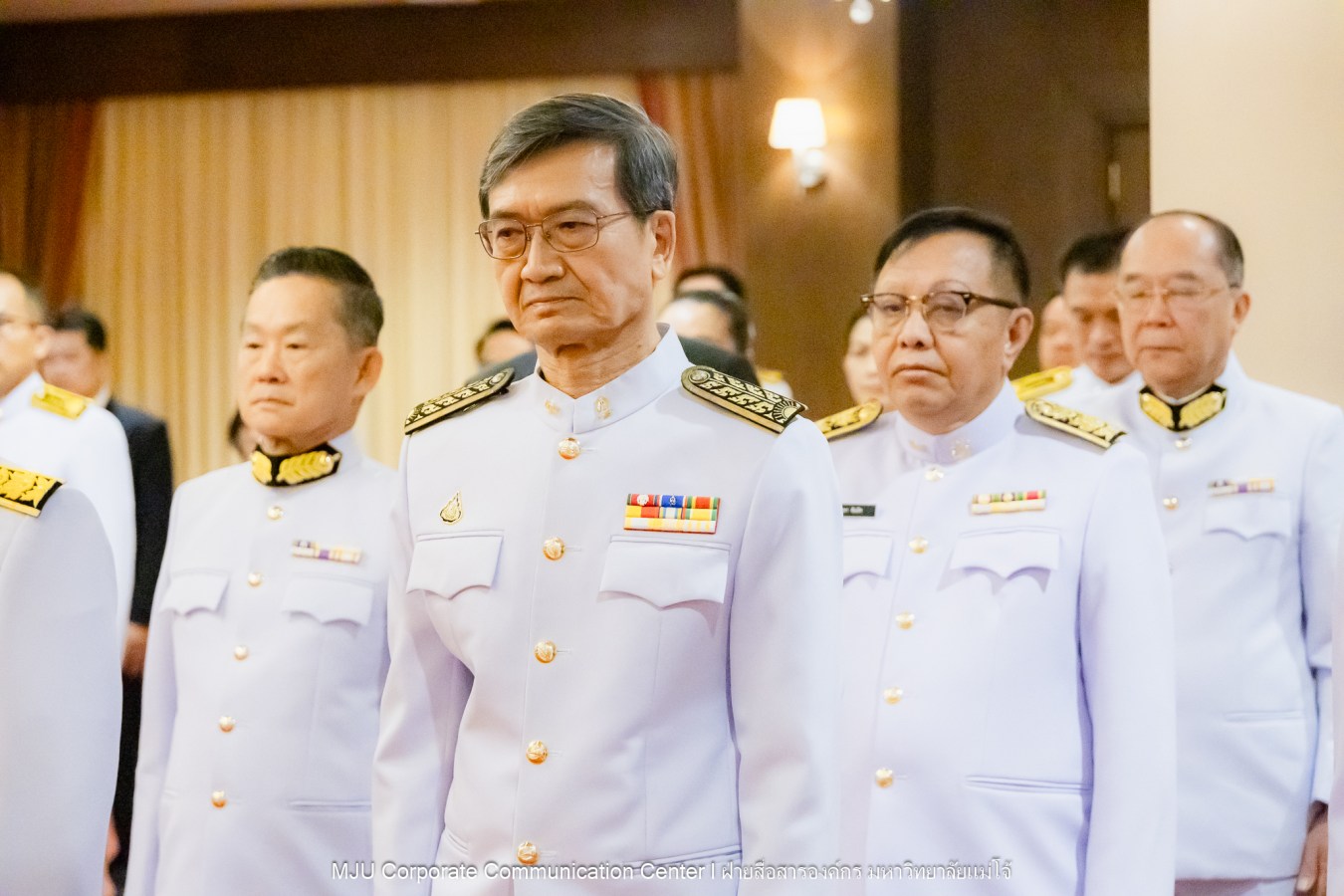 พิธีรับสนองพระบรมราชโองการโปรดเกล้าฯ แต่งตั้งกรรมการสภามหาวิทยาลัยผู้ทรงคุณวุฒิของมหาวิทยาลัยแม่โจ้