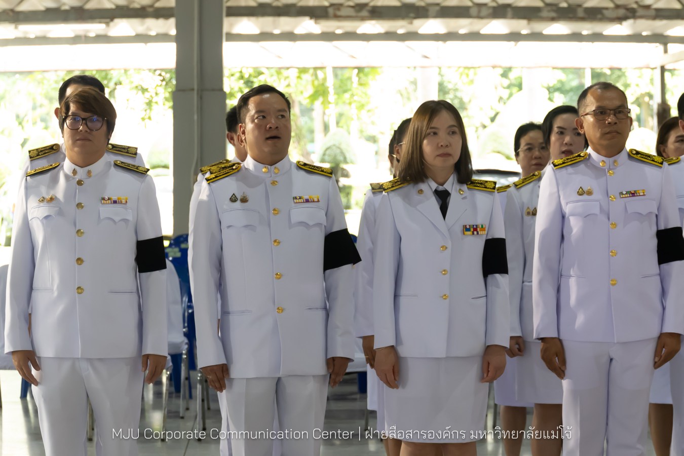 เนื่องในโอกาสวันเฉลิมพระชนมพรรษาพระบาทสมเด็จพระเจ้าอยู่หัว มหาวิทยาลัยแม่โจ้ จัดพิธีถวายพระพรชัยมงคล