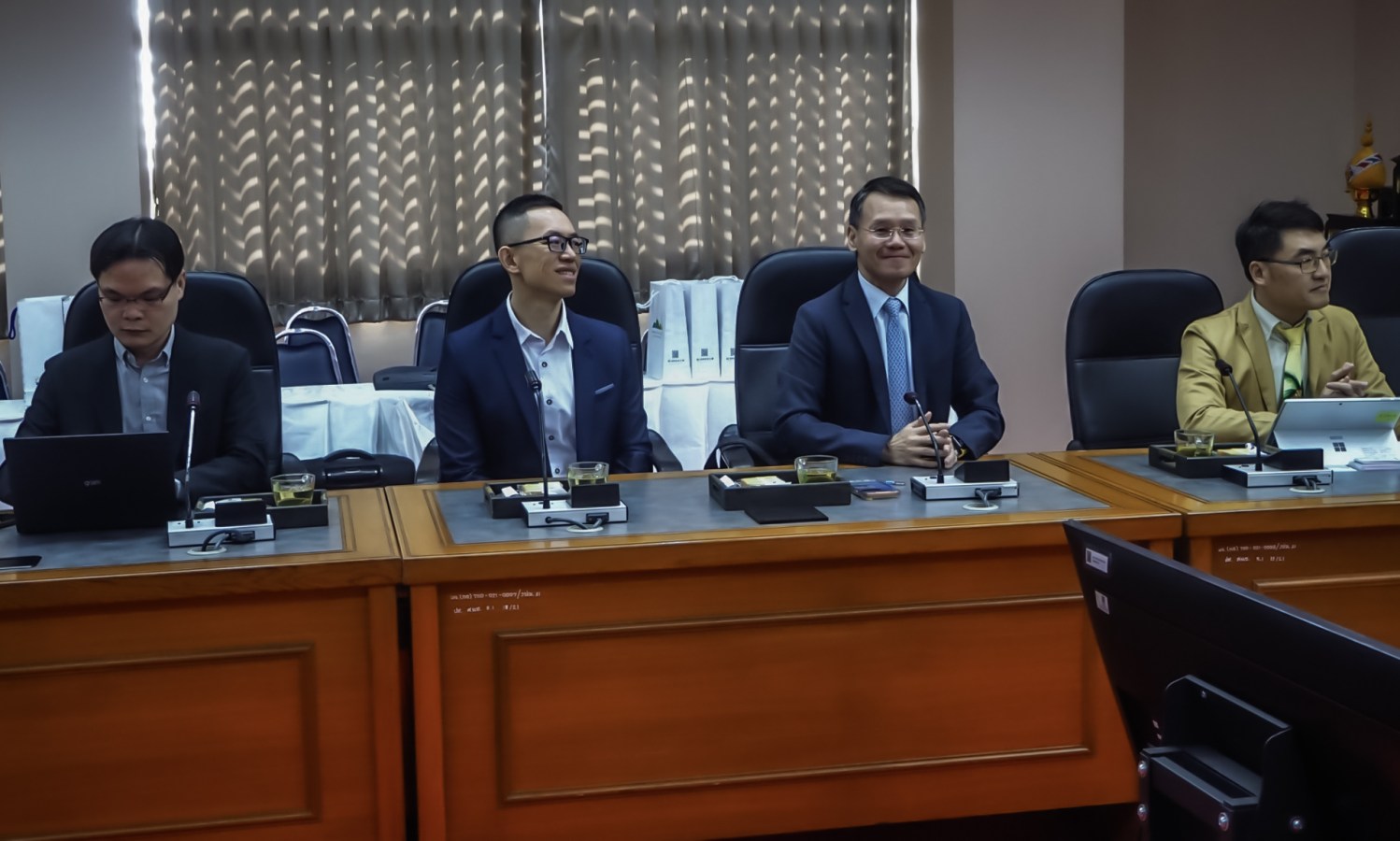 ผู้บริหาร Chaoyang University of Technology (CYUT) และ  National Pingtung University of Science and Technology (NPUST) ไต้หวัน  หารือความร่วมมือทางวิชาการ ร่วมกับผู้บริหารมหาวิทยาลัยแม่โจ้