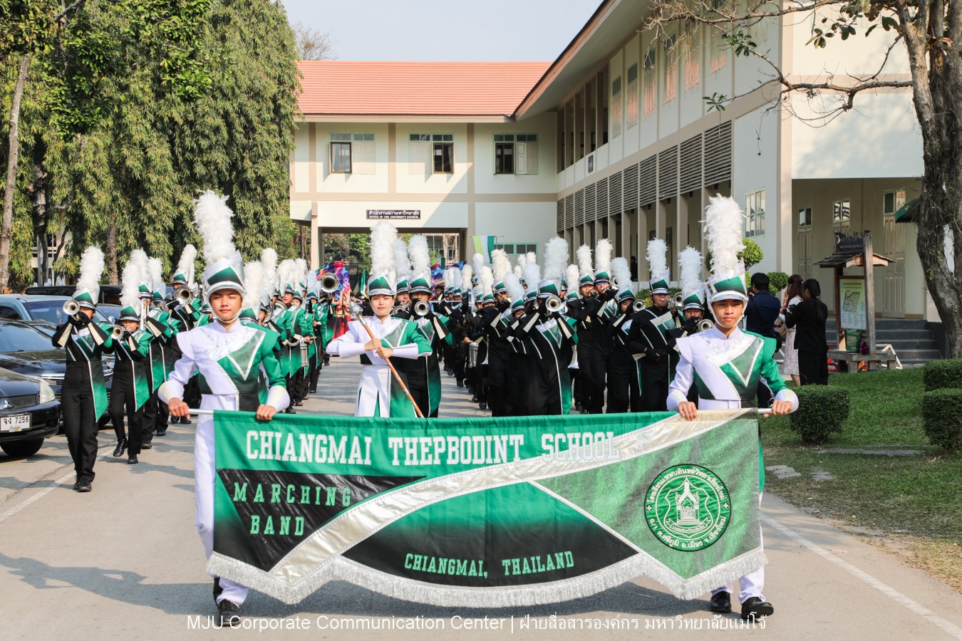 บรรยากาศ พิธีพระราชทานปริญญาบัตร มหาวิทยาลัยแม่โจ้ ประจำปีการศึกษา2567-2568 ครั้งที่ 48  ในวันที่ 19 กุมภาพันธ์ พ.ศ.2569 ณ ศูนย์กีฬาเฉลิมพระเกียรติ มหาวิทยาลัยแม่โจ้